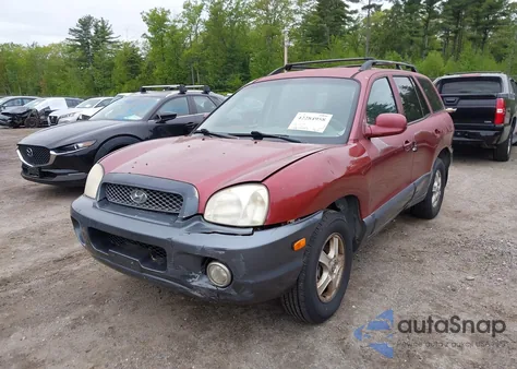 2004 Hyundai Santa Fe Gls из США, поврежденный, VIN KM8SC73D44U584940